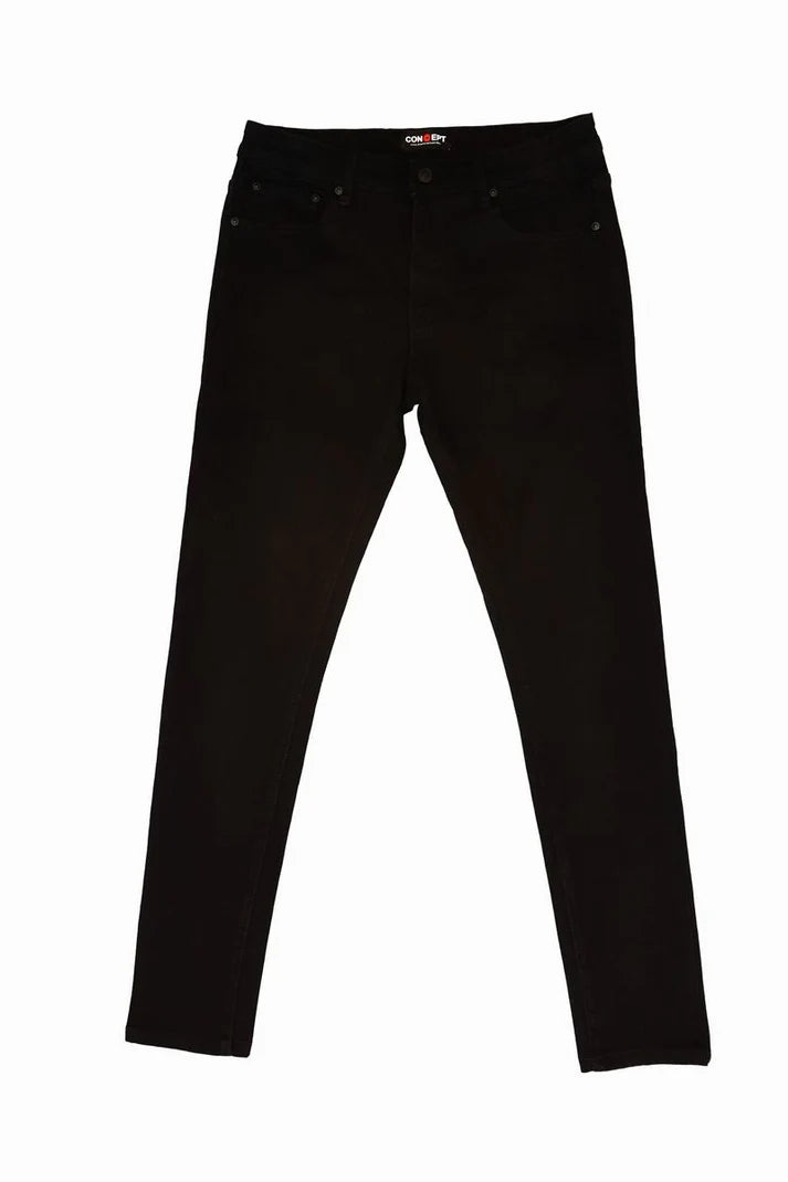 Concept Noir Jet Black Jeans