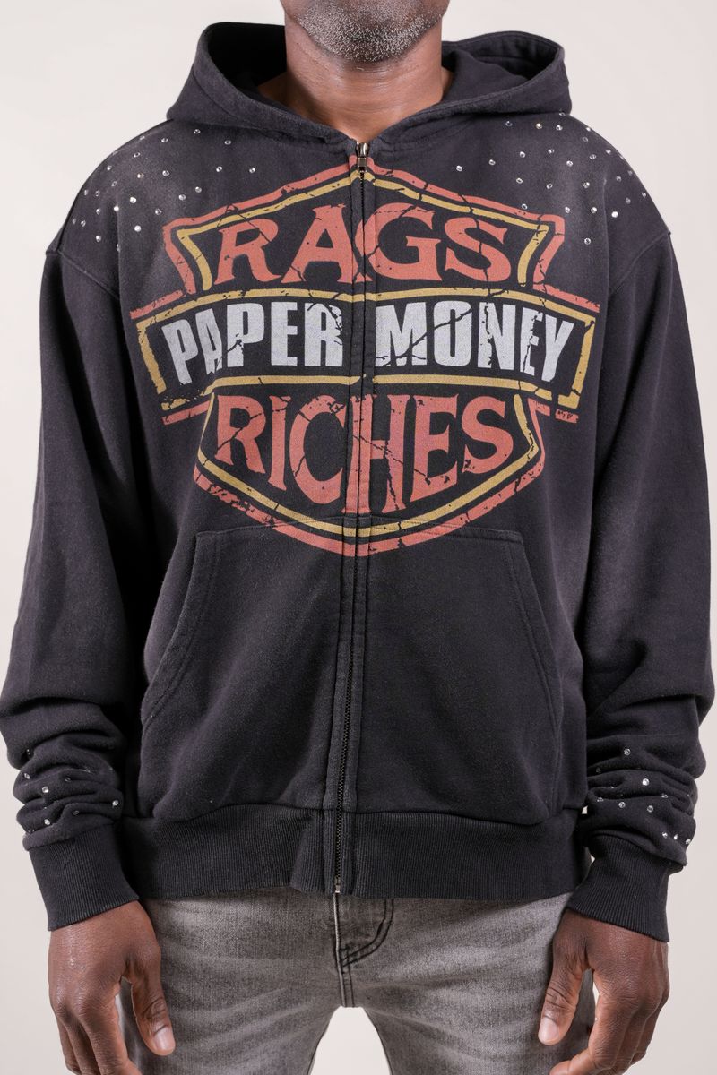 Paper Money Moto Hoodie