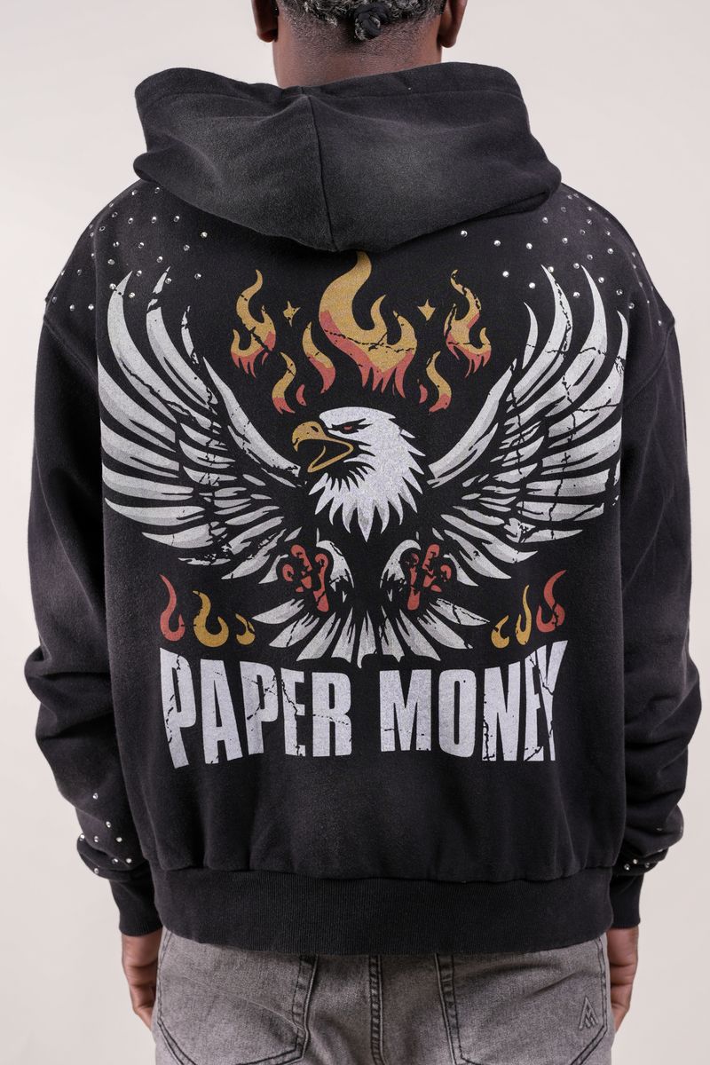 Paper Money Moto Hoodie