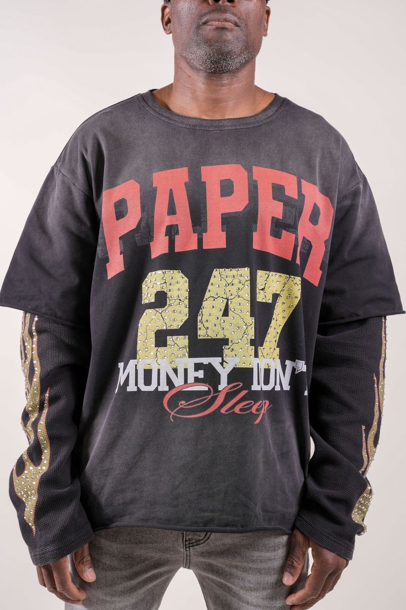 Paper Money 247 Longsleeve Tee