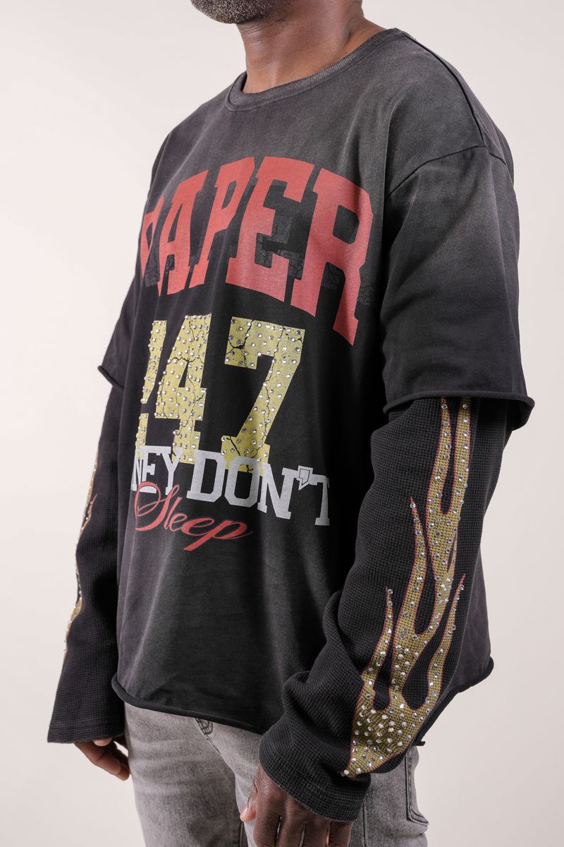 Paper Money 247 Longsleeve Tee