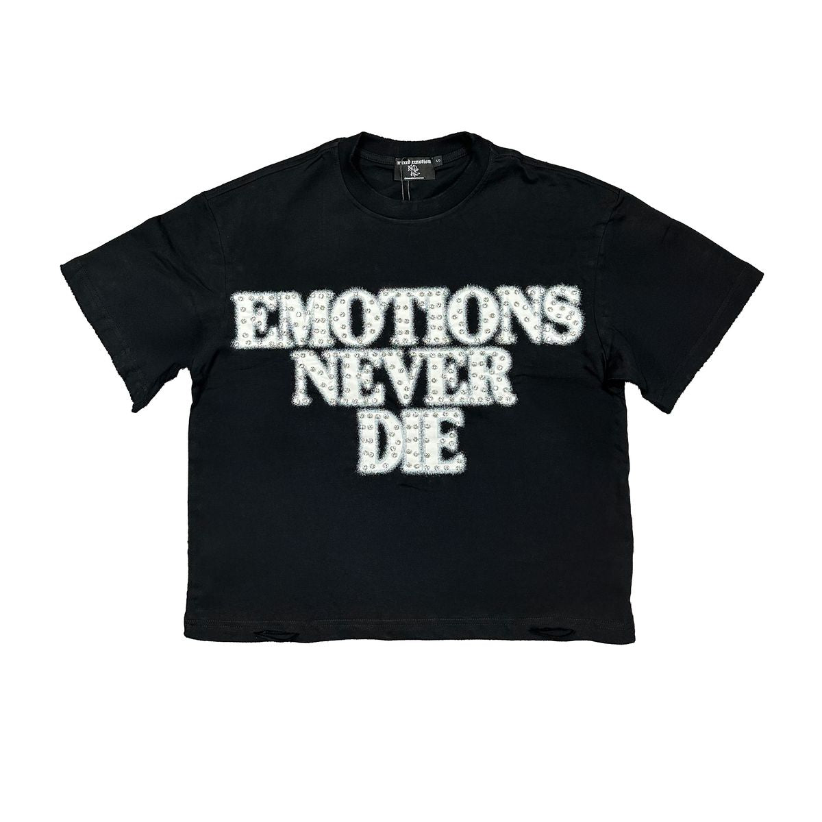 Mixed Emotion END Rhinestone Tee