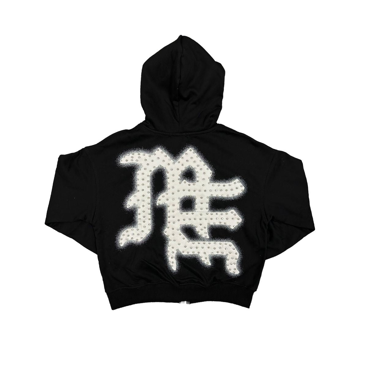 Mixed Emotion END Rhinestone Hoodie