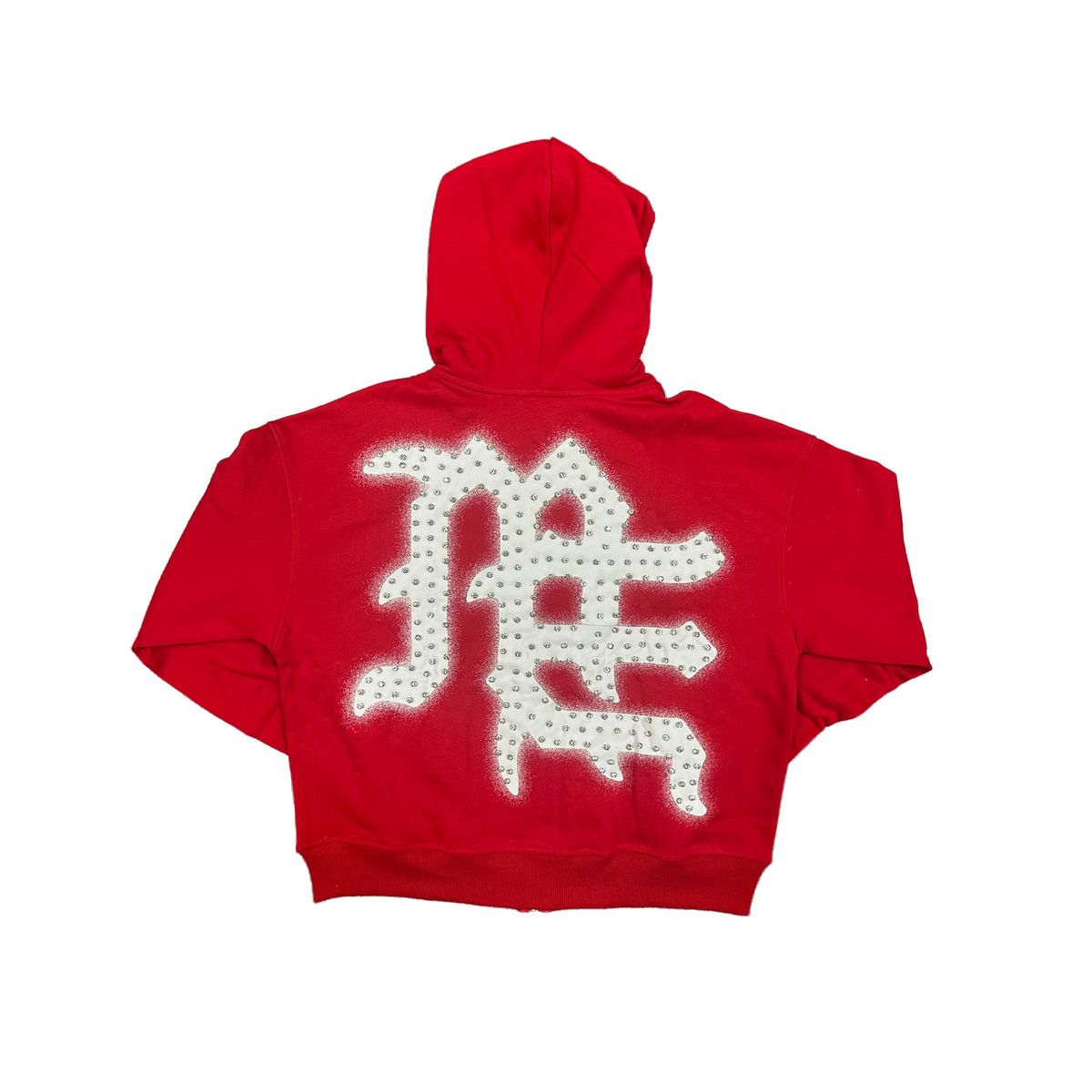 Mixed Emotion END Rhinestone Hoodie