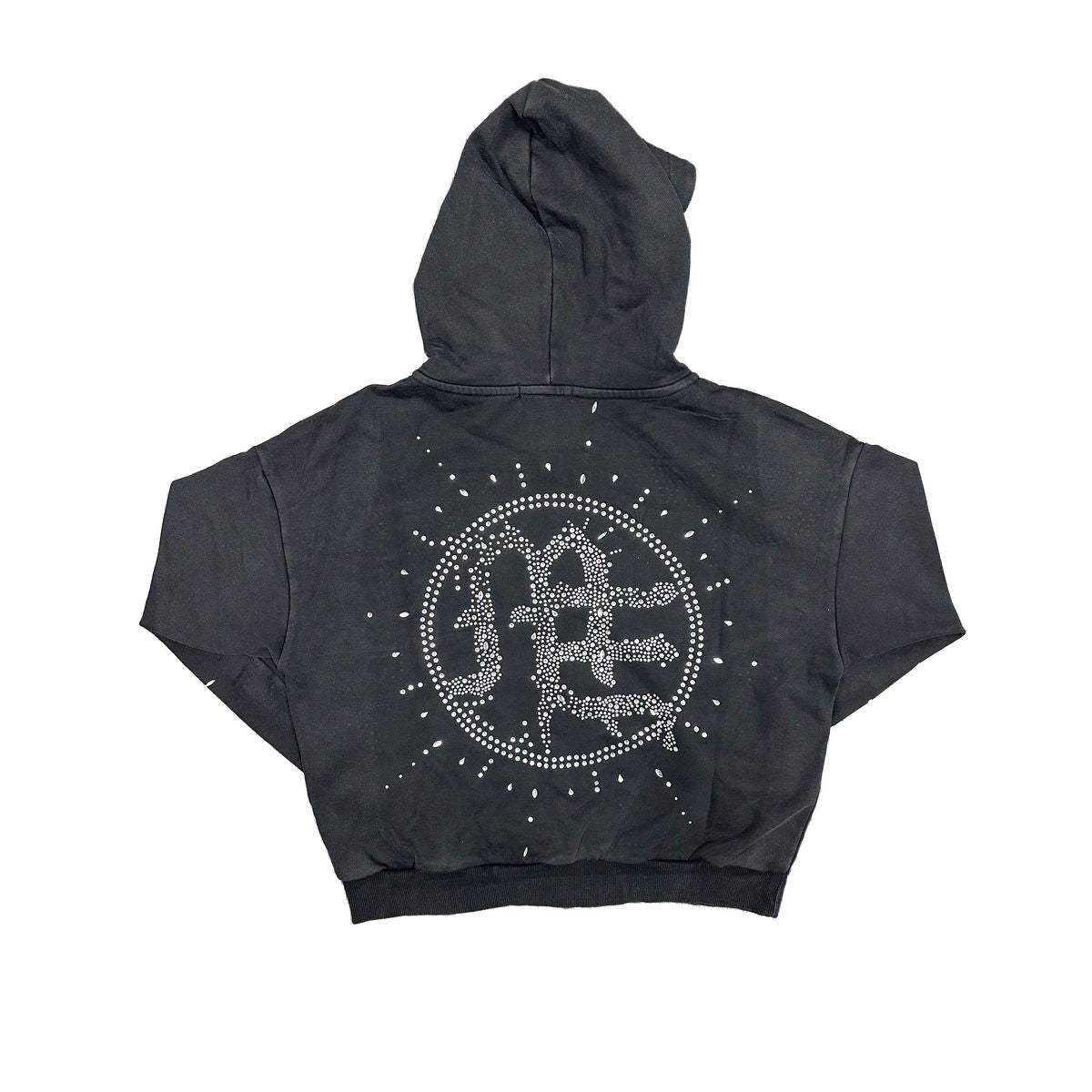 Mixed Emotion Eclipse Rhinestone Hoodie