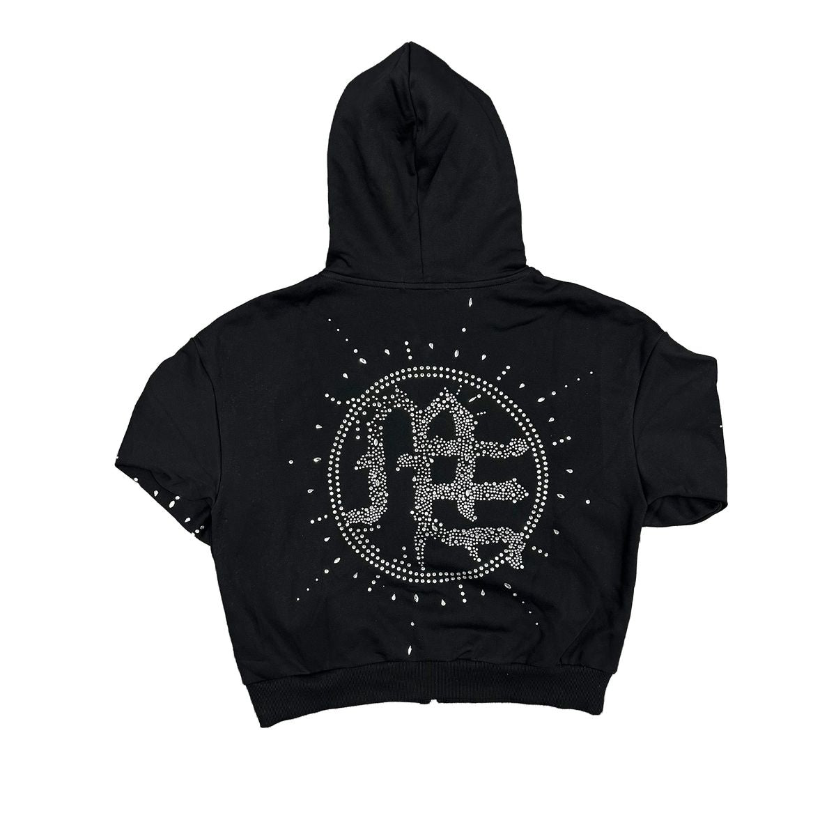 Mixed Emotion Eclipse Rhinestone Hoodie