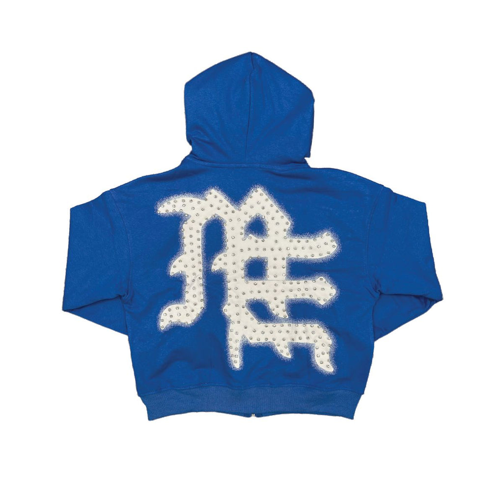 Mixed Emotion END Rhinestone Hoodie