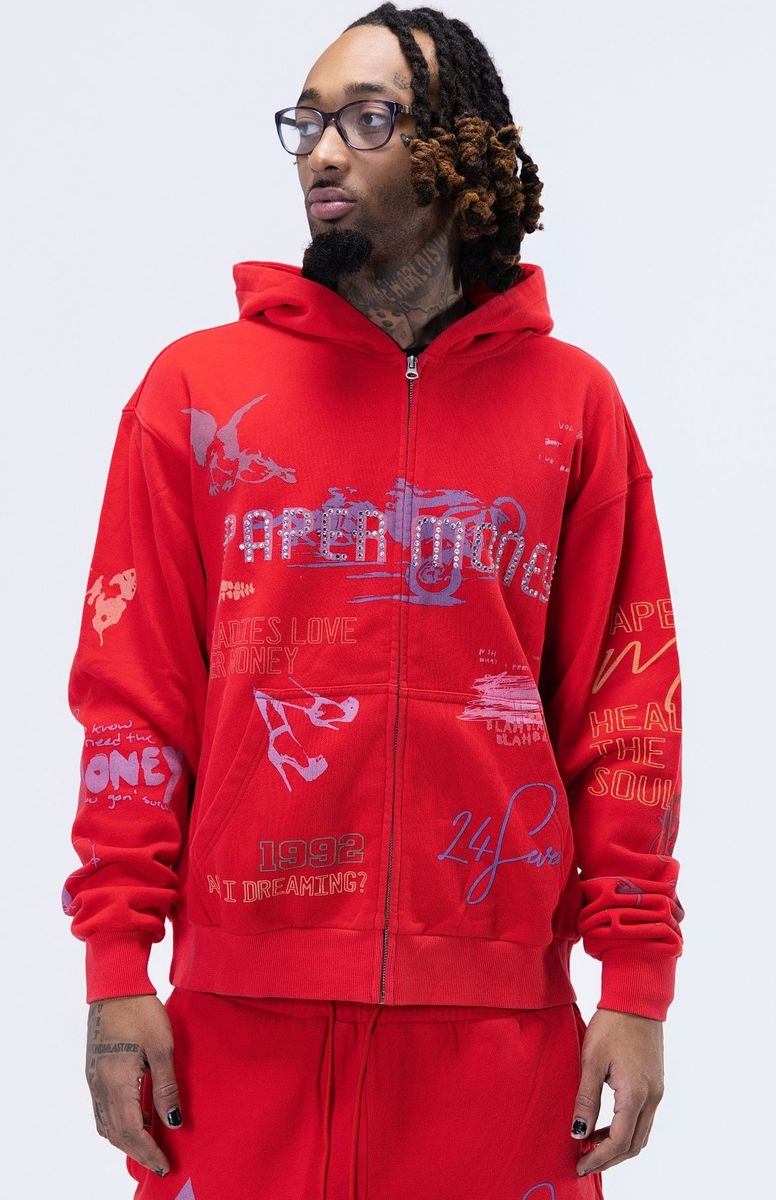 Paper Money Ladies Love Zip Up