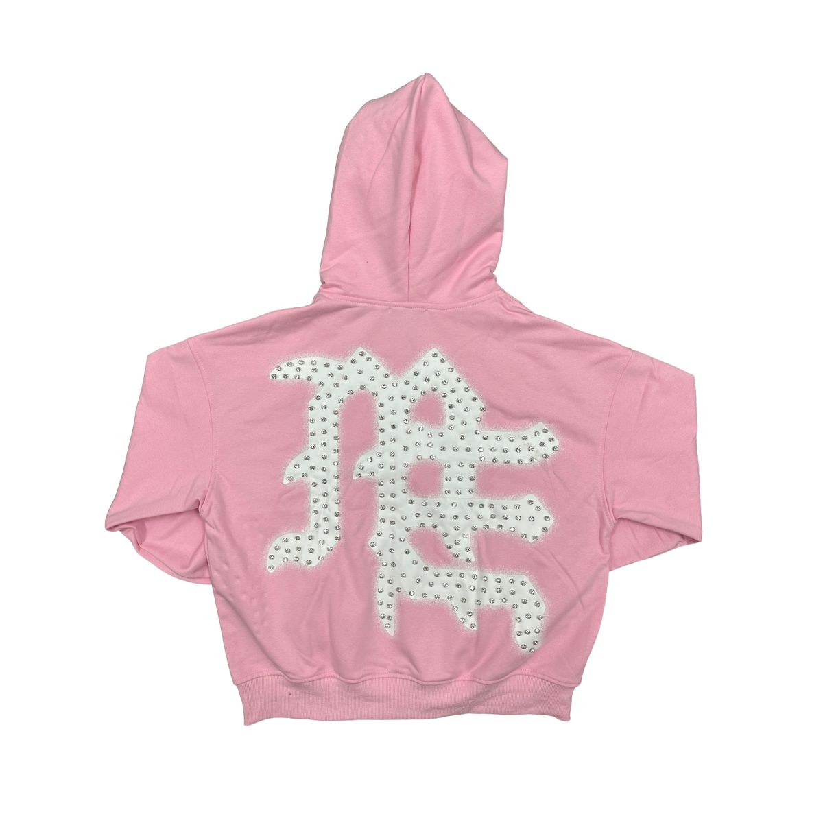Mixed Emotion END Rhinestone Hoodie