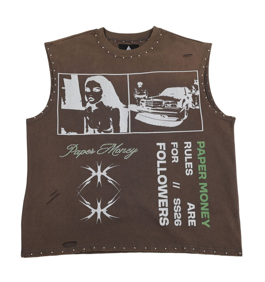 Paper Money Rules Are For Followers Sleeveless