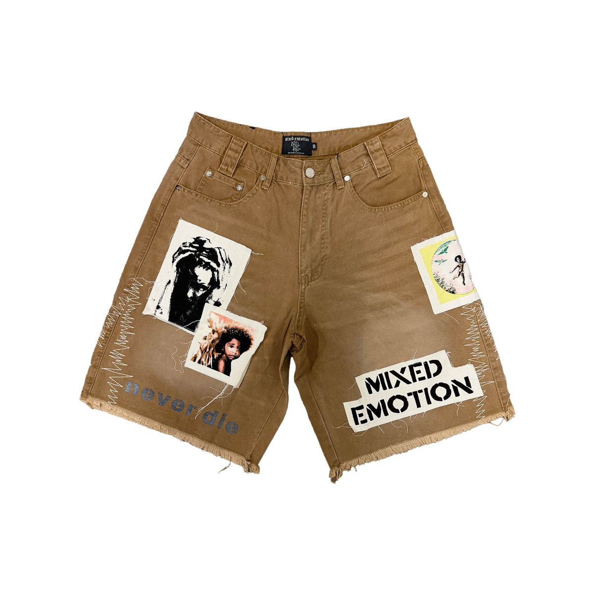 Mixed Emotion “Chaos” Jorts