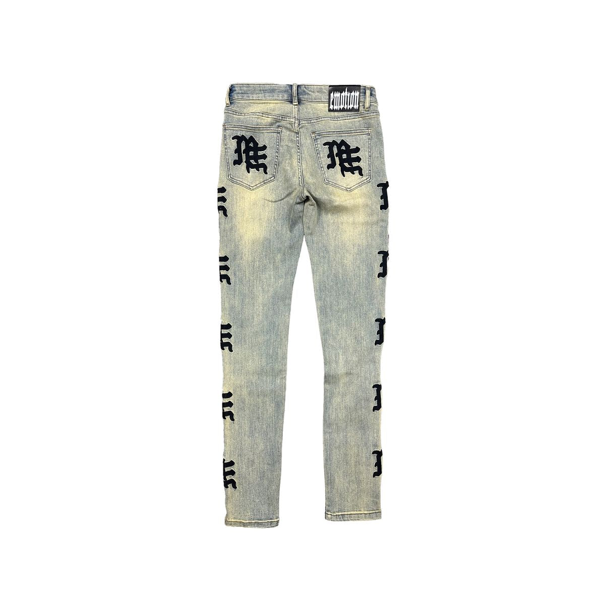 Mixed Emotion Monogram Denim
