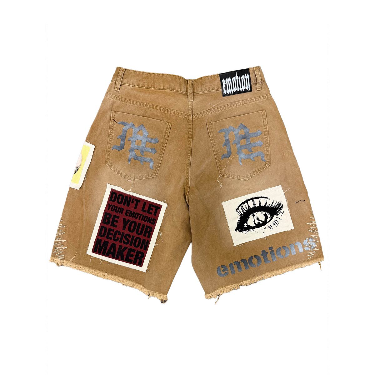 Mixed Emotion “Chaos” Jorts