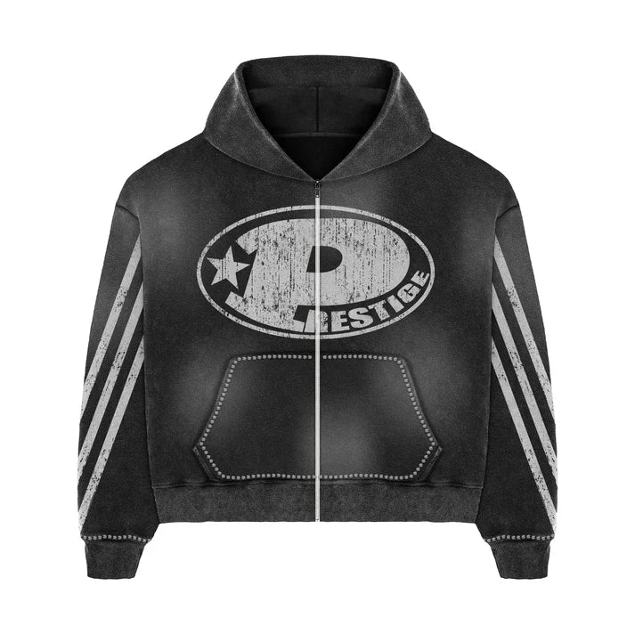 Prestige Big P Rhinestone Hoodie