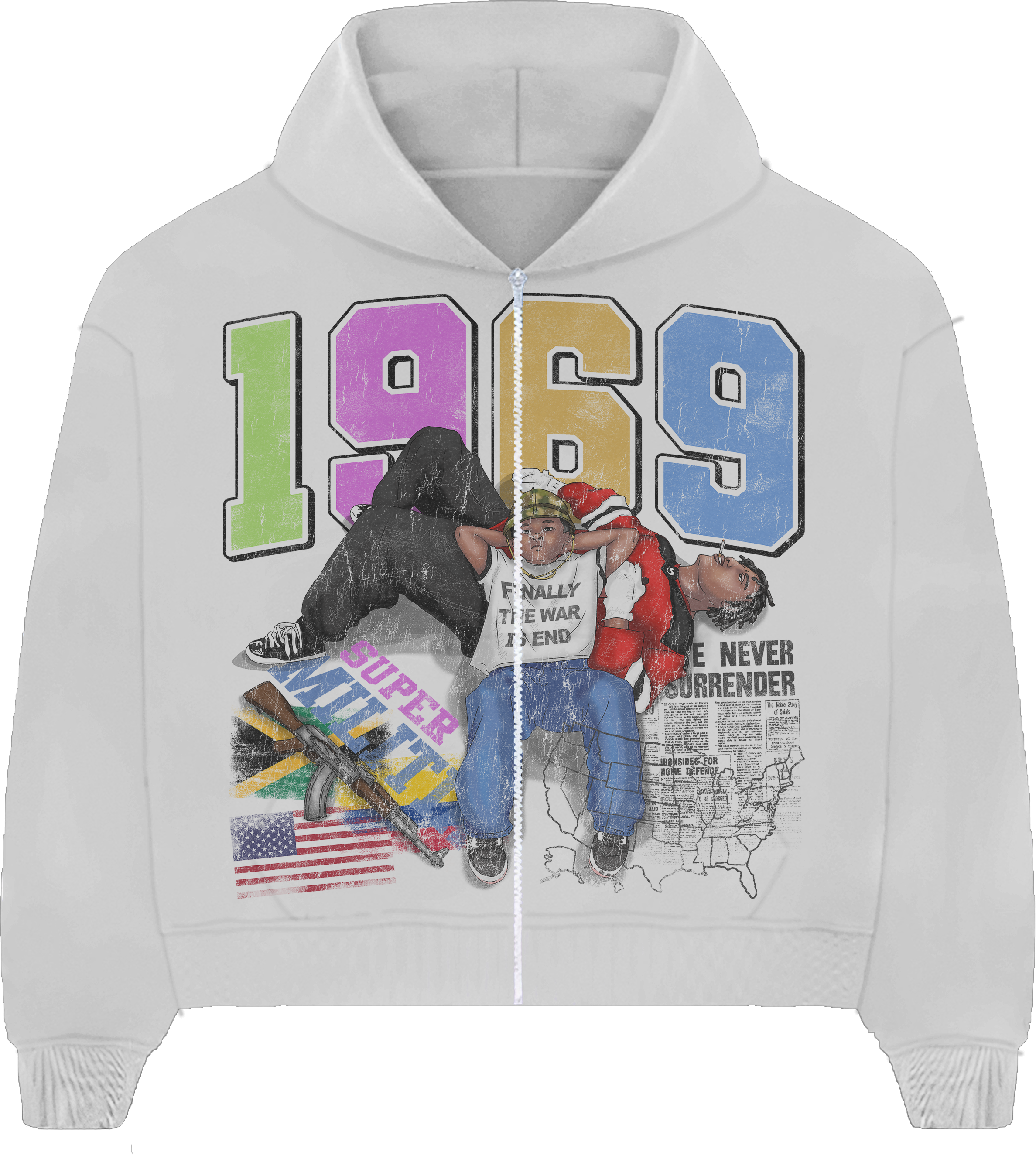 Prestige 1969 Zip Up Hoodie