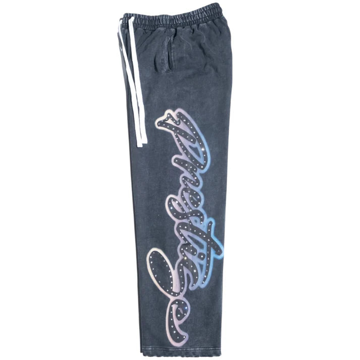 Prestige Rhinestone Angel Sweatpants