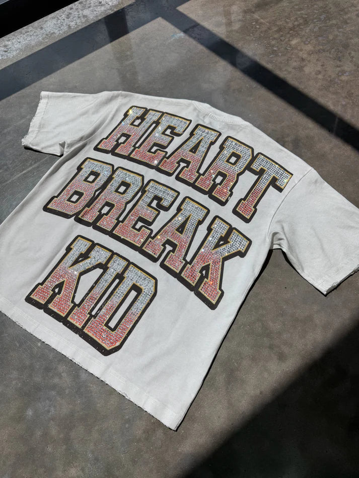 Prestige Heart Break Kid Rhinestone Tee