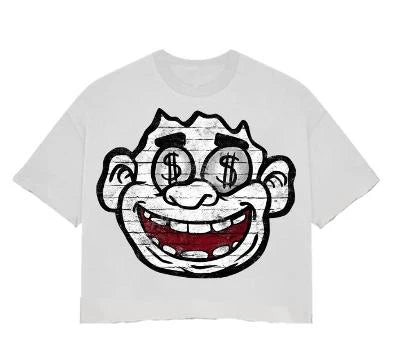 Prestige Money Monkey Cropped Tee