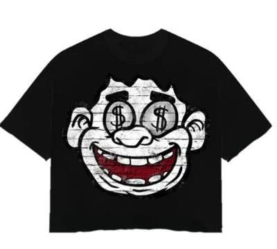 Prestige Money Monkey Cropped Tee