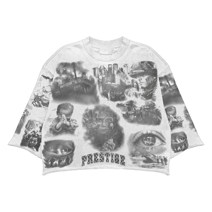 Prestige Glory Thru Pain Oversized Tee