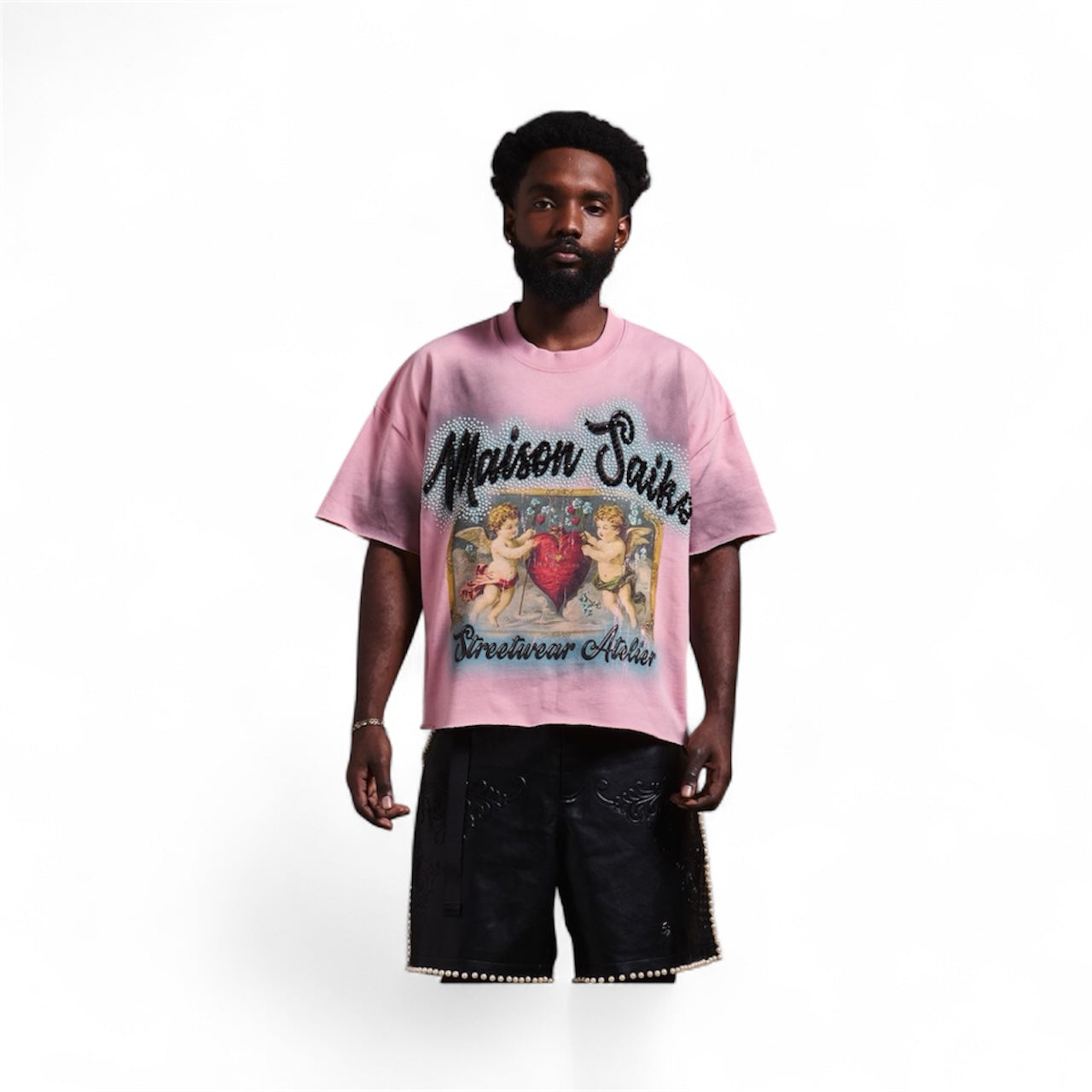 Maison Saiko Pink Streewear Tee