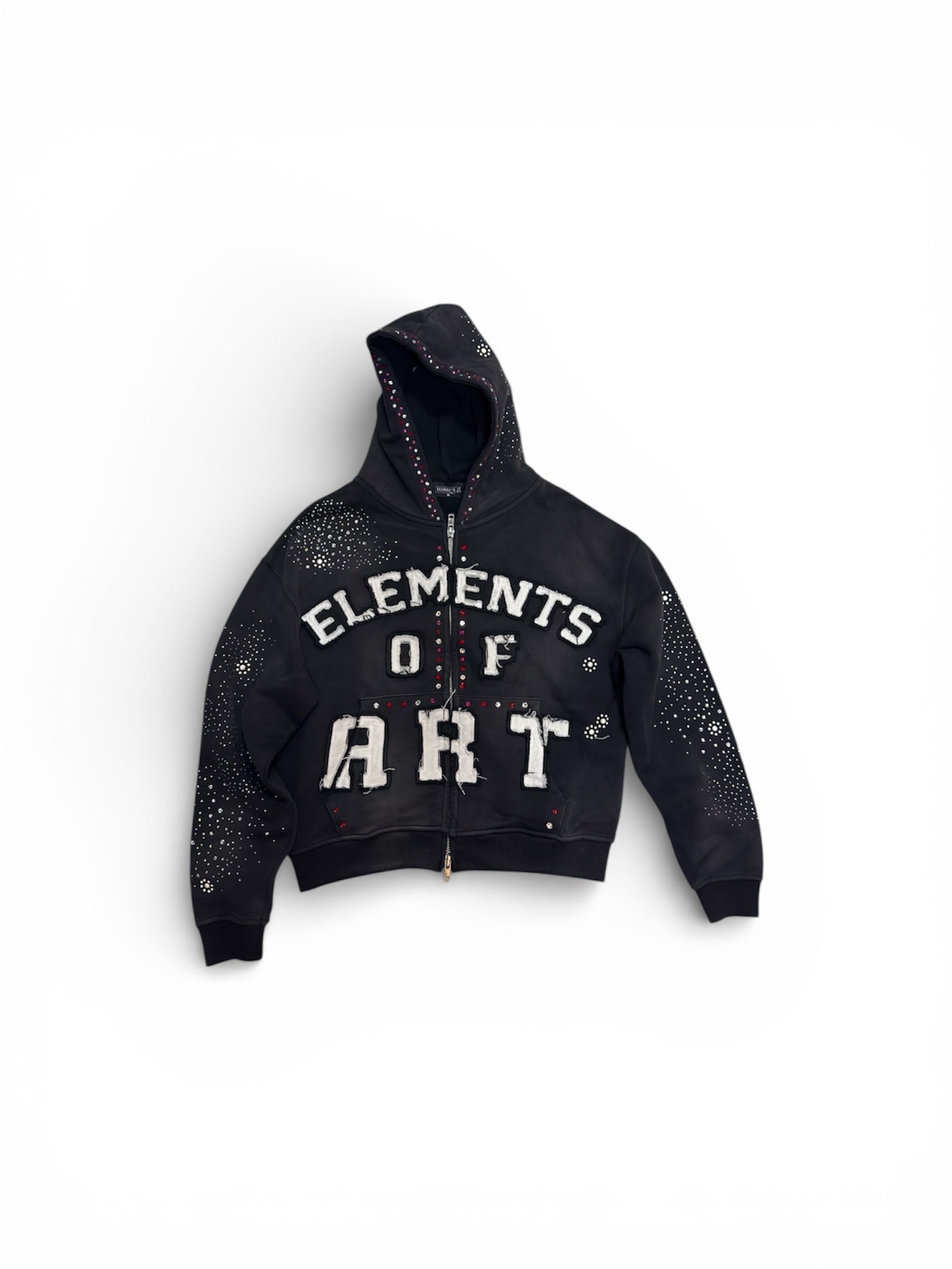 Elements of Art Cluster Zip Up Hoodie